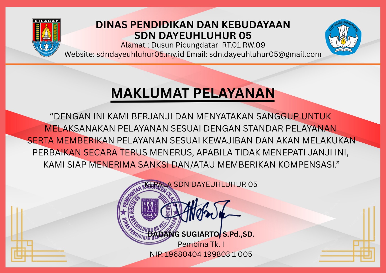 Maklumat Pelayanan
